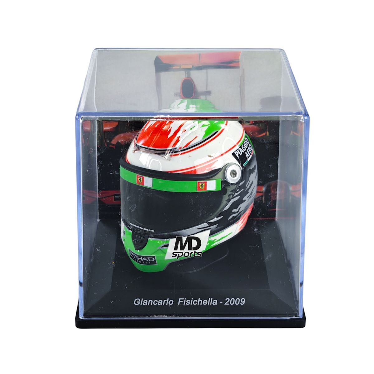 FORMULA 1 - Casco Formula 1 Giancarlo Fisichella Ferrari 2009 Spark 1:5