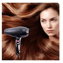 GAMA - Secador Salon Exclusive Pluma 4500 Oxy Active Negro