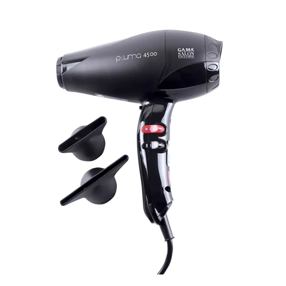 GAMA - Secador Gama Salon Exclusive Pluma 4500 Oxy Active Negro