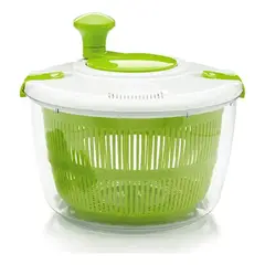 GENERICO - Secador Antideslizante Verduras 3 Litros Manual Ensaladas Frescas Saludables Comidas