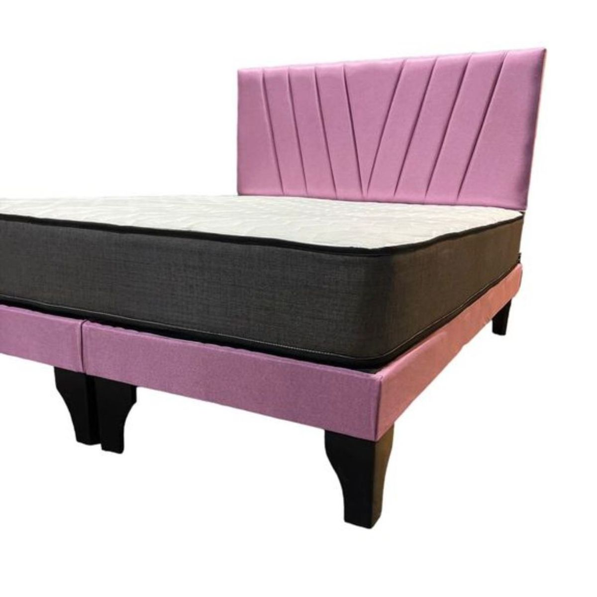 GENERICO - Cama 2 Plazas Color Rosado