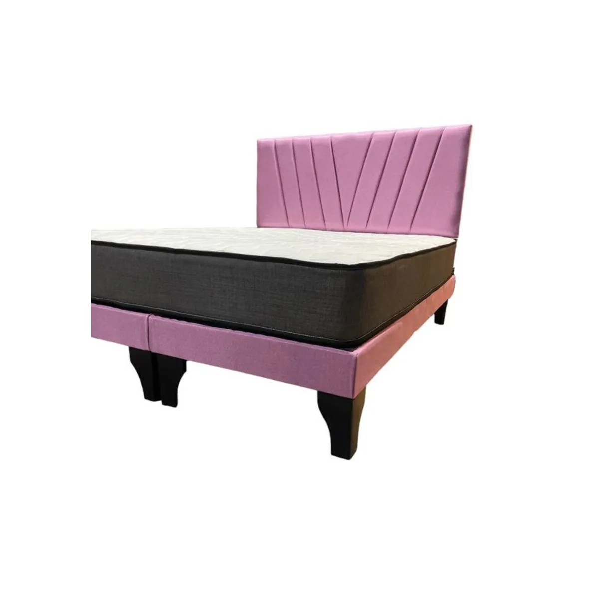 GENERICO - Cama 2 Plazas Color Rosado
