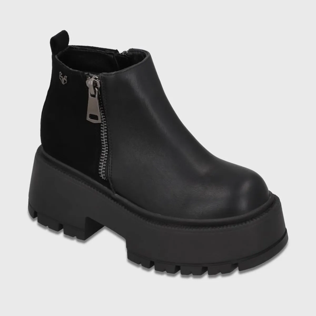 GOTTA - Botin Plataforma Negro Mujer 6585101