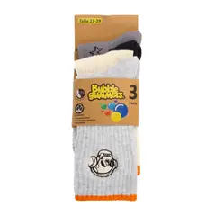 BUBBLE GUMMERS - Calcetines Niño Bubblegummers Desert Gris