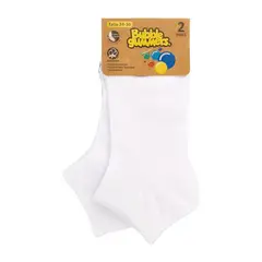 BUBBLE GUMMERS - Calcetines Infantiles Bubblegummers Bipack Blanco Blanco