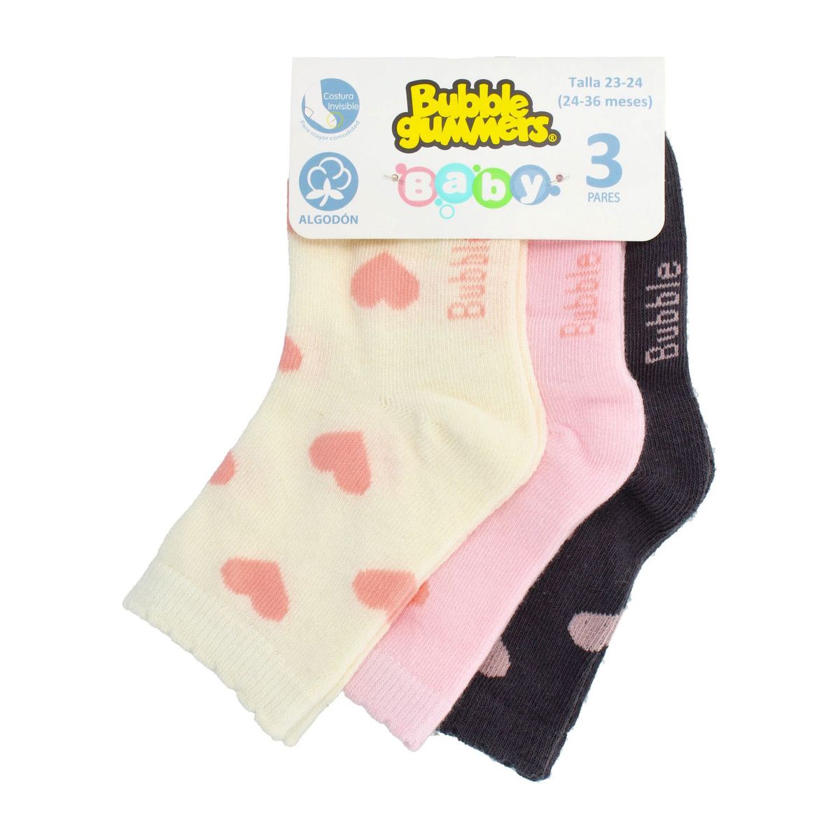 BUBBLE GUMMERS - Calcetines Niña Bubblegummers Ribbon Multicolor