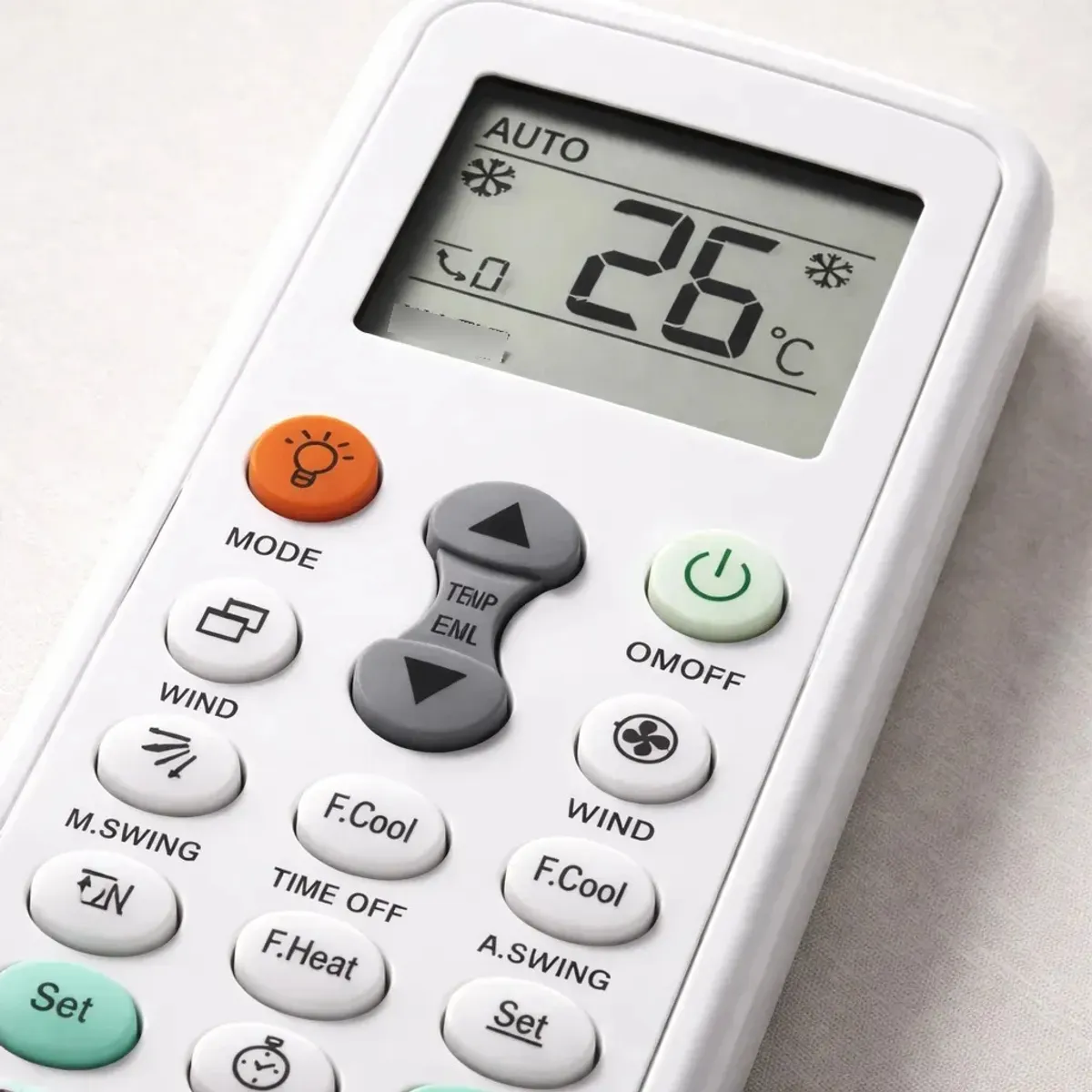 GENERICO - Control Remoto Para Aire Acondicionado Universal K-1028e