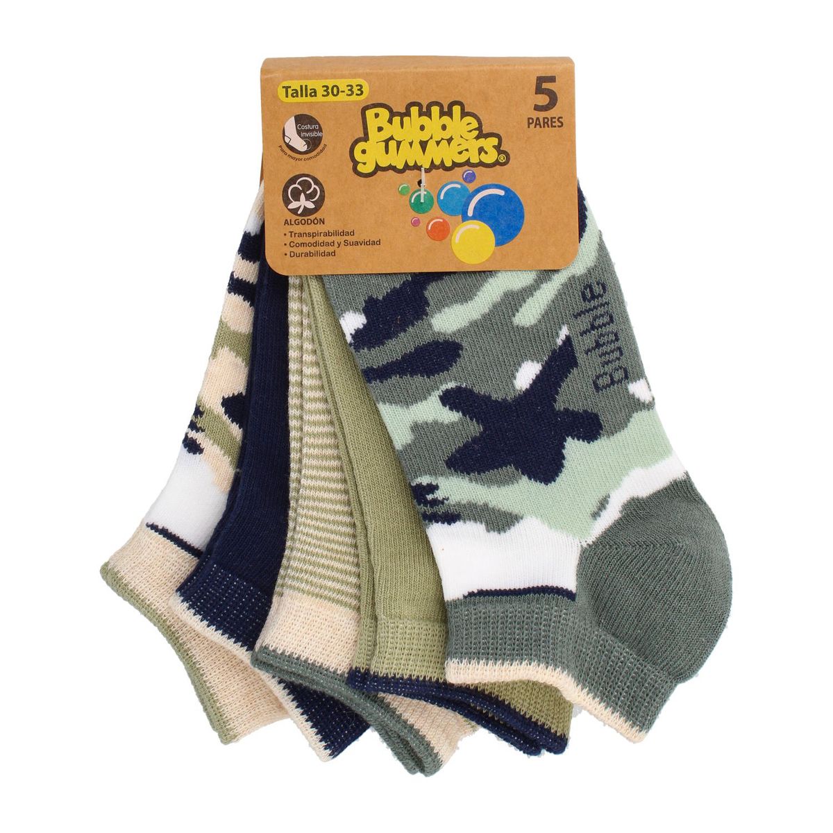 BUBBLE GUMMERS - Calcetines Niño Bubblegummers Urban Multicolor