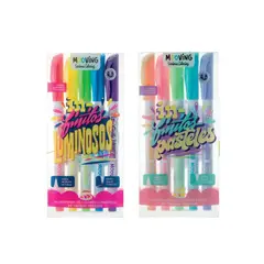 MOOVING - Pack tiralíneas Infinitos pasteles + Infinitos luminosos