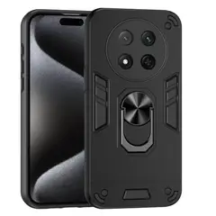 GENERICO - Carcasa Para Honor Magic7 Lite Anti Golpes Anillo Negro