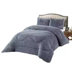 GENERICO - Cobertor Peludos Unicolor Con Chiporro TF King