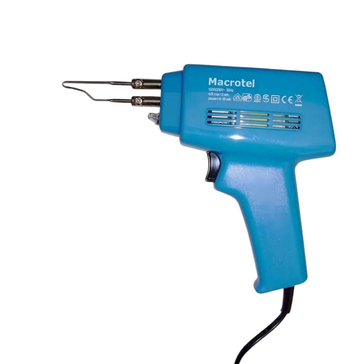 GENERICO - Cautín Eléctrico Tipo Pistola 100w Macrotel  Tecnocenter