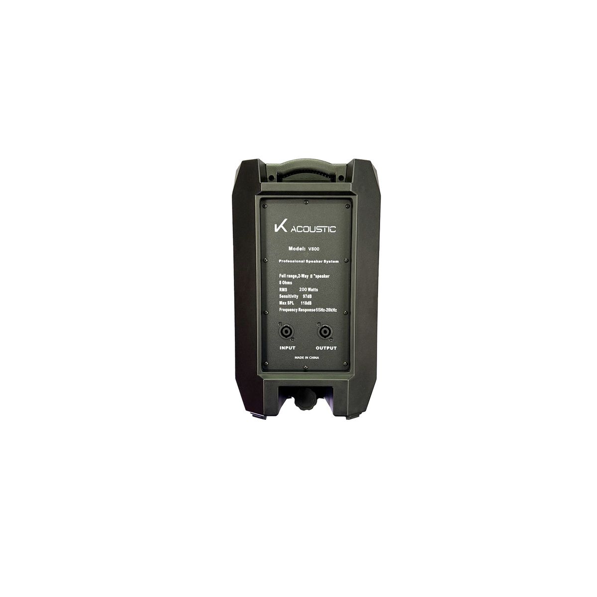 K ACOUSTIC - Parlante Pasivo de 8 Pulgadas K-Acoustic V800