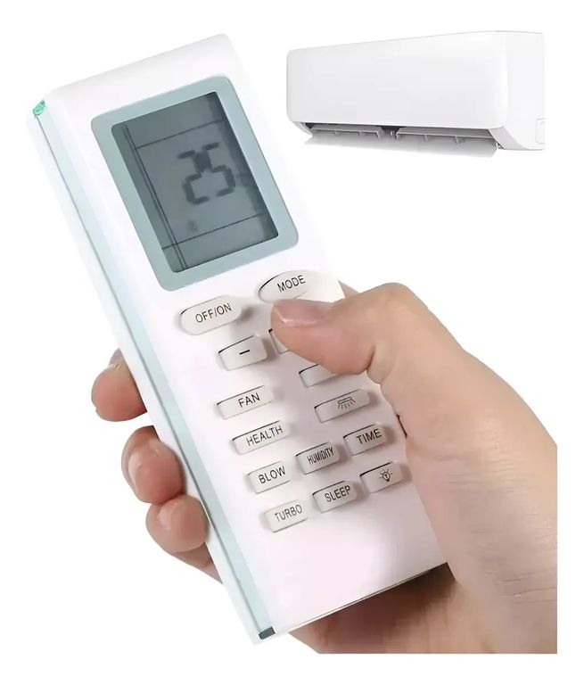 OEM Control Remoto Para Aire Acondicionado Universal Anwo Blanco