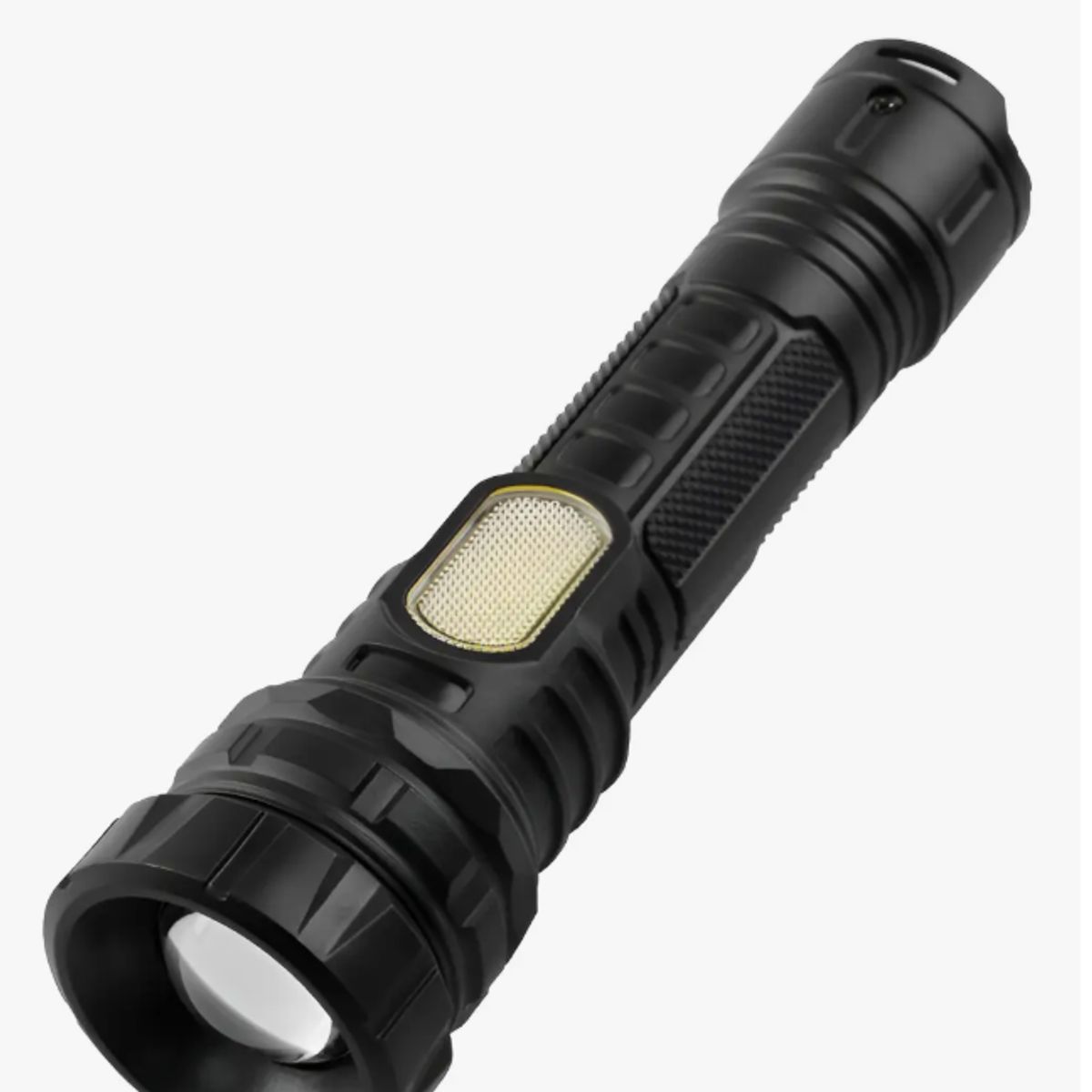 IRM - Linterna Antorcha De Mano 6 Modos De Luz Recargable