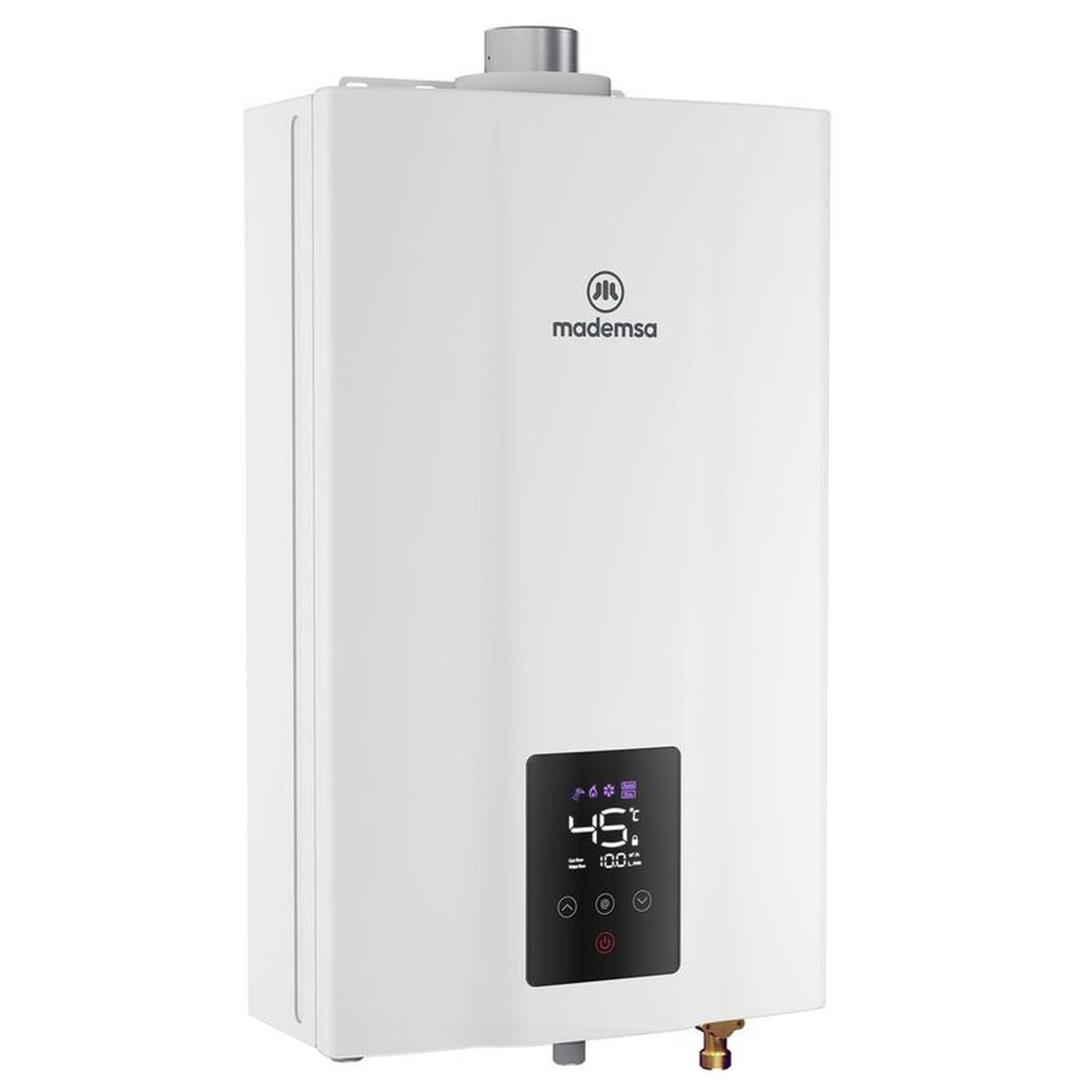 MADEMSA - Calefont Gas Licuado Mademsa 13 Litros Tiro Balanced 13 Eco GL