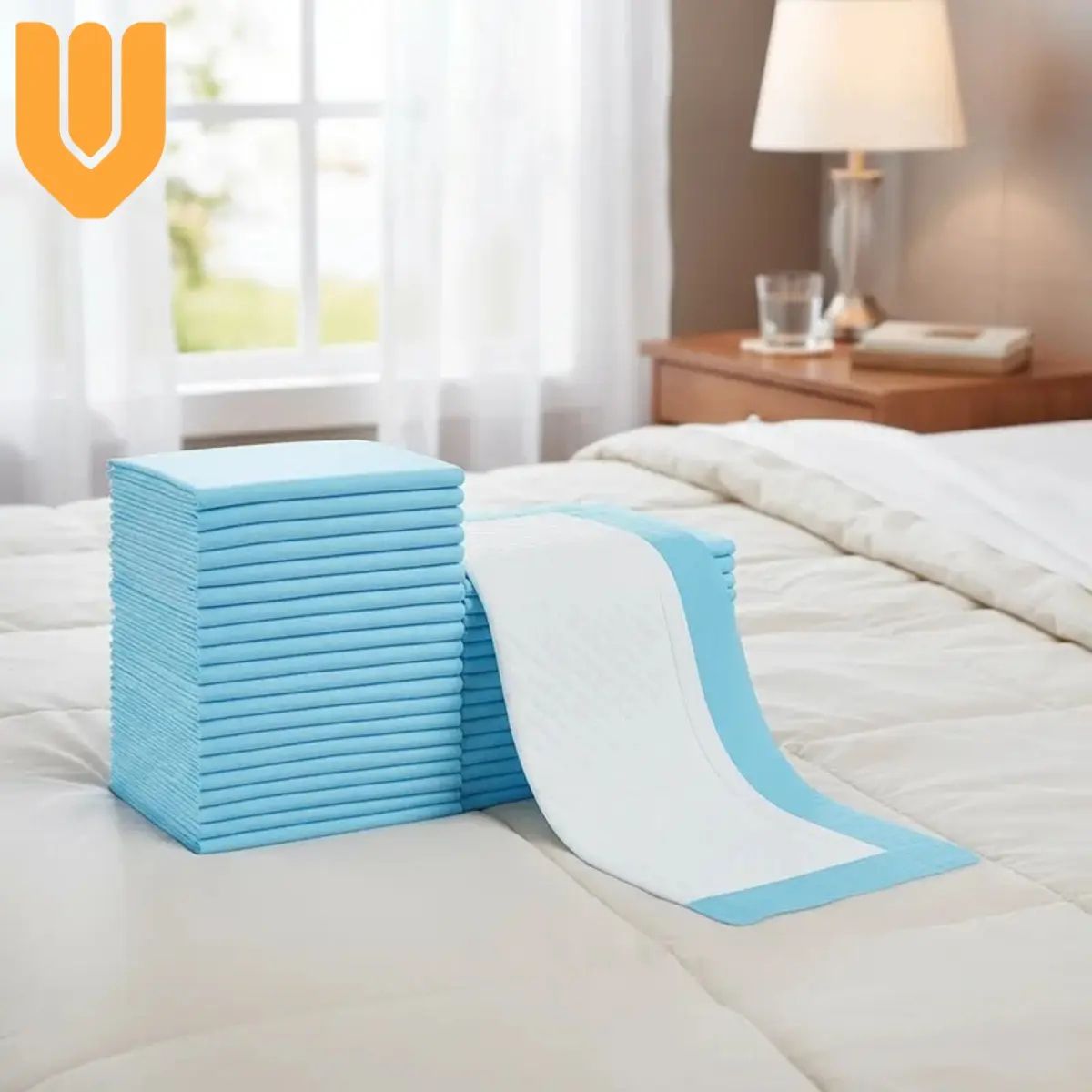 GENERICO - Sabanillas Vitrineon Protector Cama Adulto 45x60cm 30 Unid