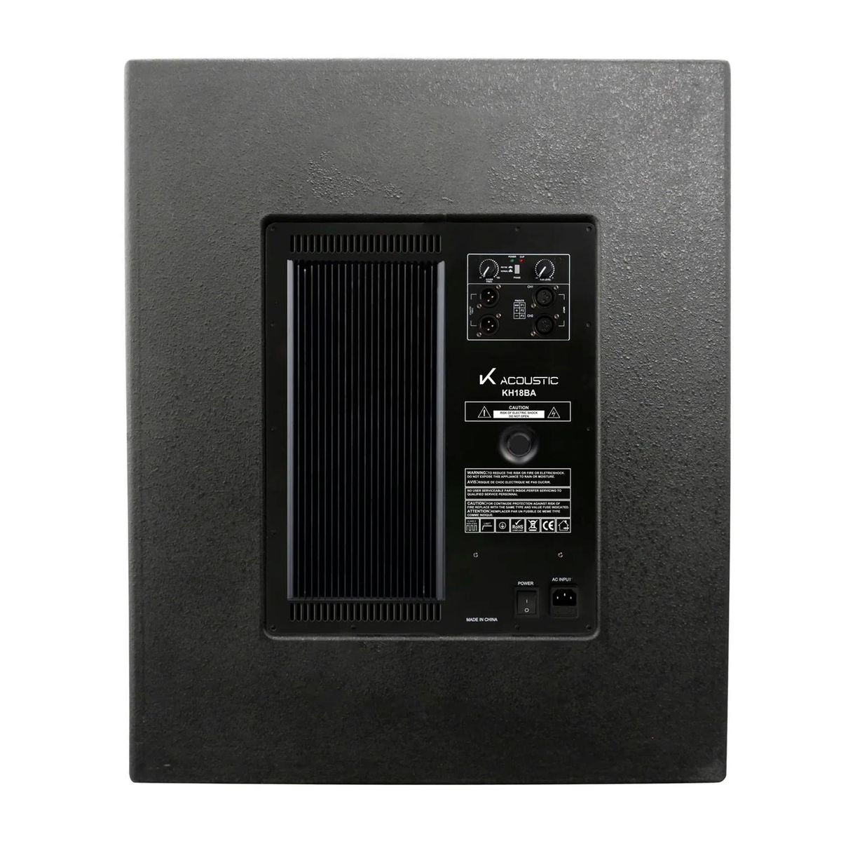 K ACOUSTIC - Sub Bajo activo 18 K-Acoustic KH18BA