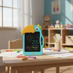 GENERICO - Pizarra Mágica Infantil Diseño Loro 31.5x23cm