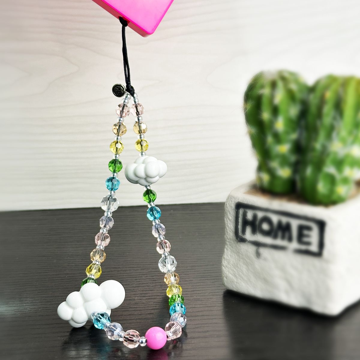 KBOD - Colgante Strap Diseños Y Colores Kbod Para Teléfonos Celular Nubes Perlas Colores