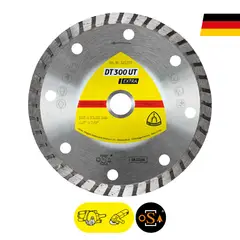 KLINGSPOR - Disco Diamantado Turbo DT300UT 115x1,9x22,23 mm -
