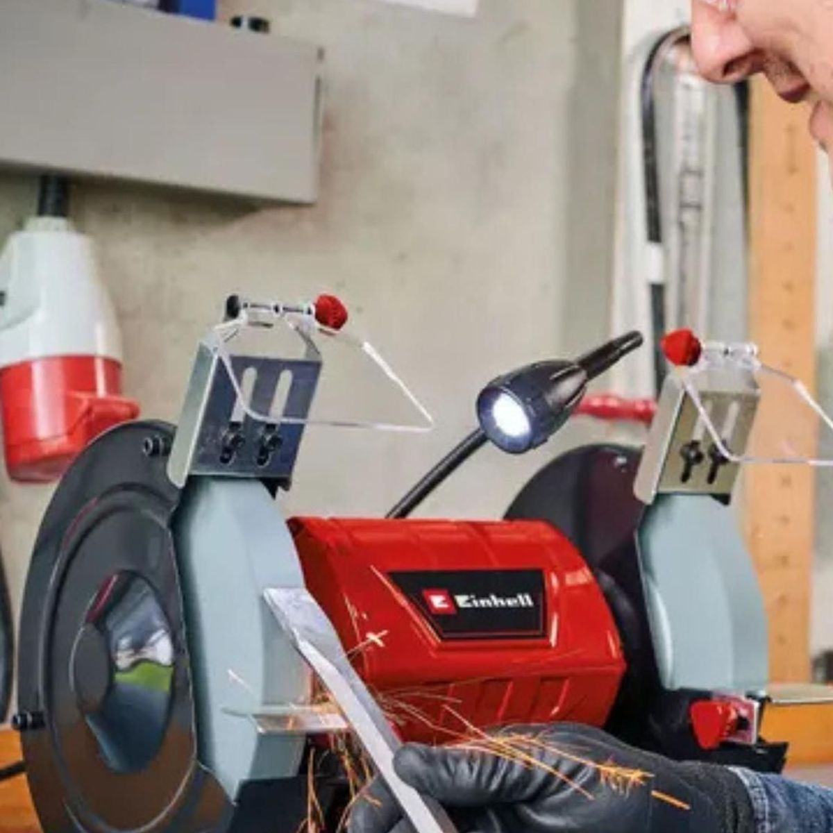 EINHELL - Esmeril De Banco Einhell Tc-bg 200l - 8 Pulgadas - 400w