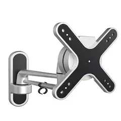 GENERICO - Soporte Monitor Pared Brazo Aluminio 13-27 Extensión 26cm