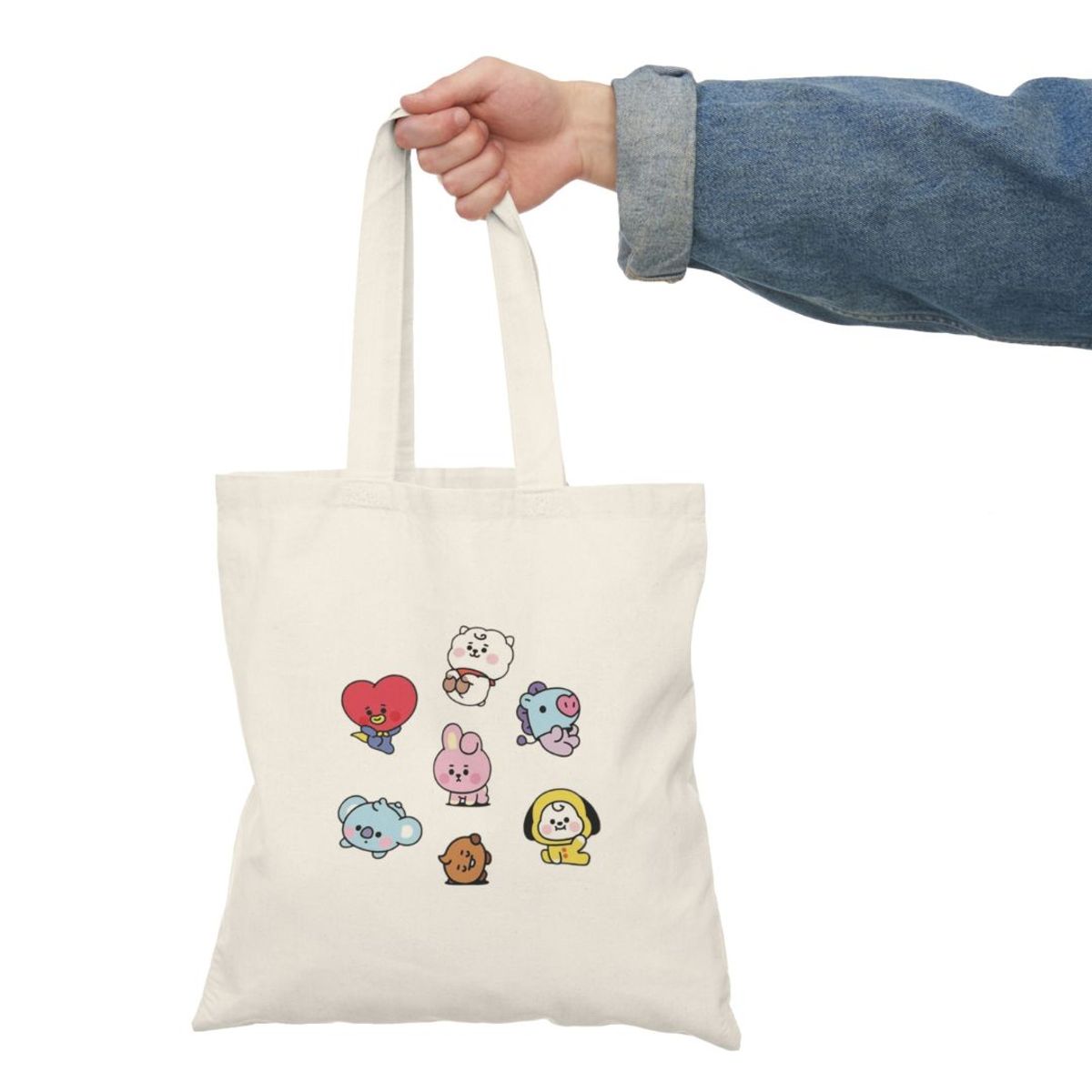 GENERICO - Tote de BT21 bolsa de hombro