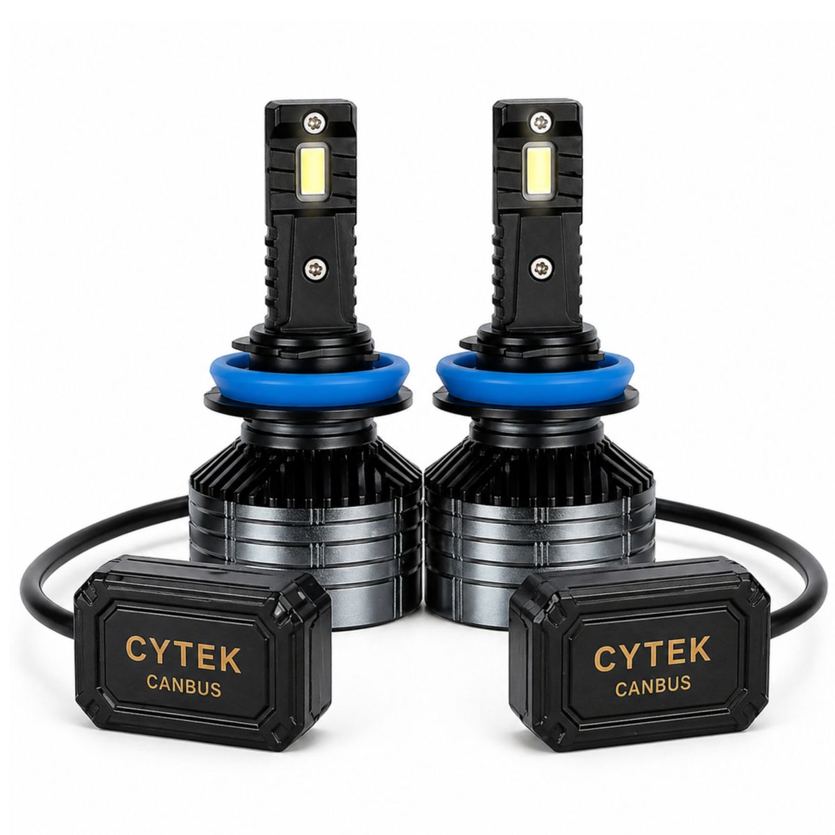 OEM - Kit de Luces Turbo LED H4 Canbus 65W Premium Ligth 12000Lm