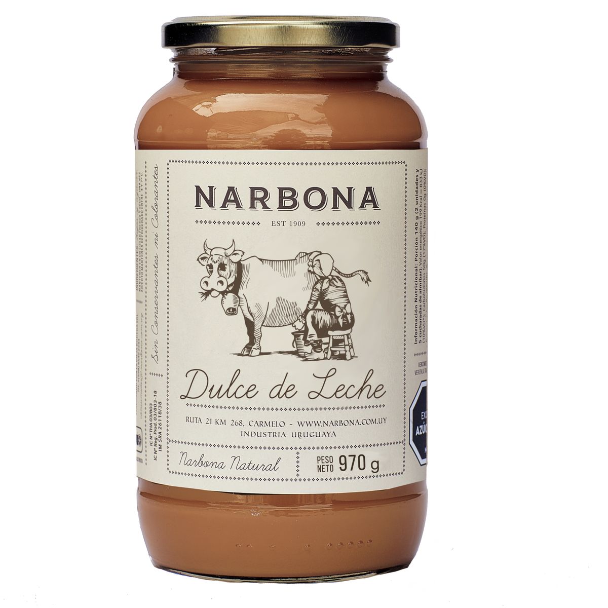 NARBONA - Dulce de Leche Narbona 1 x 970g