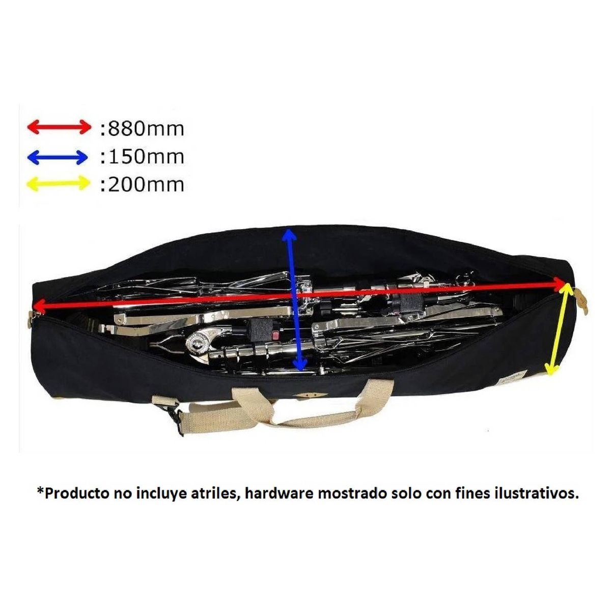 TAMA - Bolso Para Hardware TAMA POWERPAD DESIGNER THB02LBK