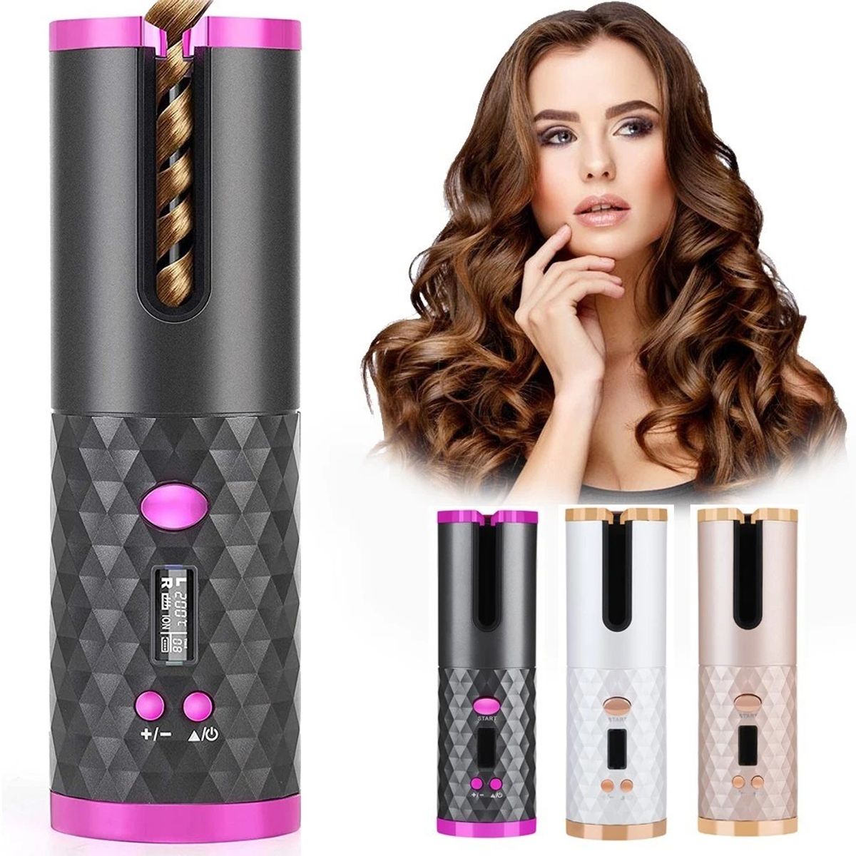 MOVI - Rizador de Pelo Automático Recargable