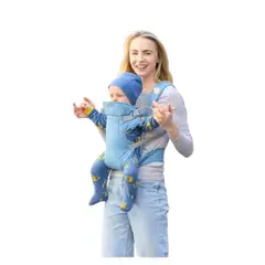 GENERICO - Mochila Cangurera Porta Bebé Ergonómica 4 Formas