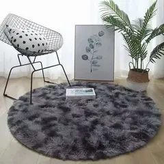 GENERICO - Alfombra Peluda Redonda 150x150cm