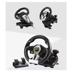 MOVI - VOLANTE CON PEDALES PARA SIMULACION PC