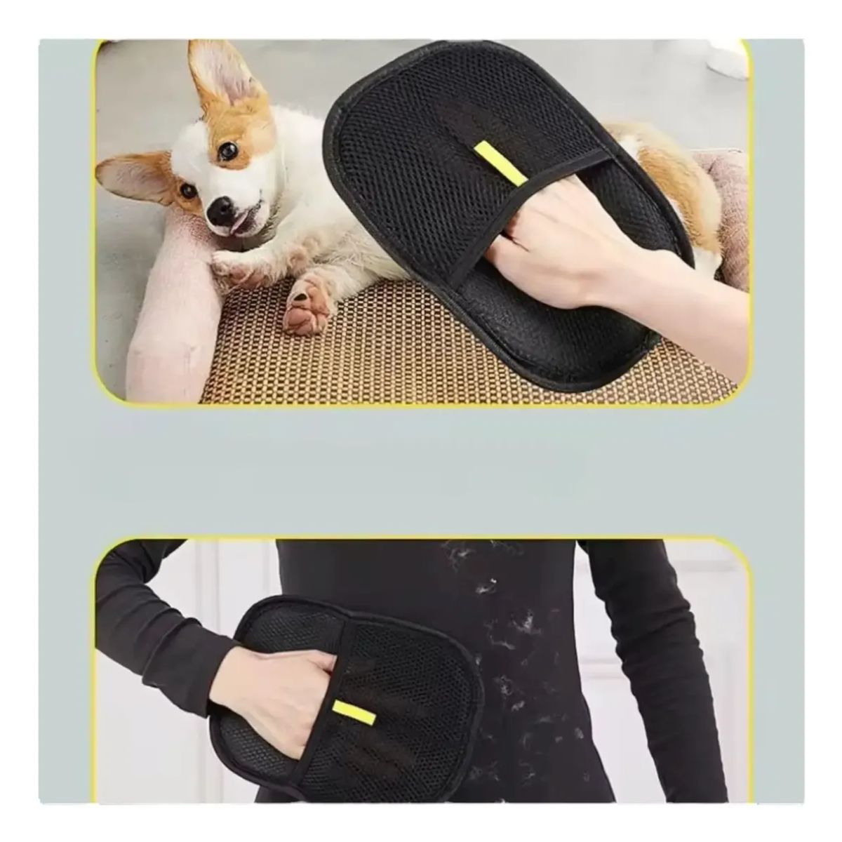 GENERICO - Guante Quita Pelos De Mascotas Perro Gato Removedor De Pelos