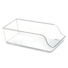 GENERICO - Organizador Acrílico Transparente Para Latas De Refrigerador 35x13.8 cm BELUG