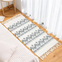 GENERICO - Alfombra De Lino y Algodón Con Diseño 8 60 x150