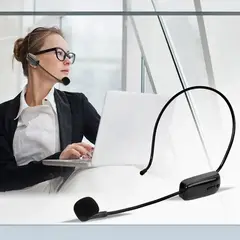 GENERICO - Micrófono Inalámbrico Bluetooth 5.0 Negro