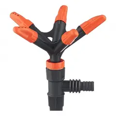 GENERICO - Aspersor Riego Giratorio 360 Con Estaca Regador