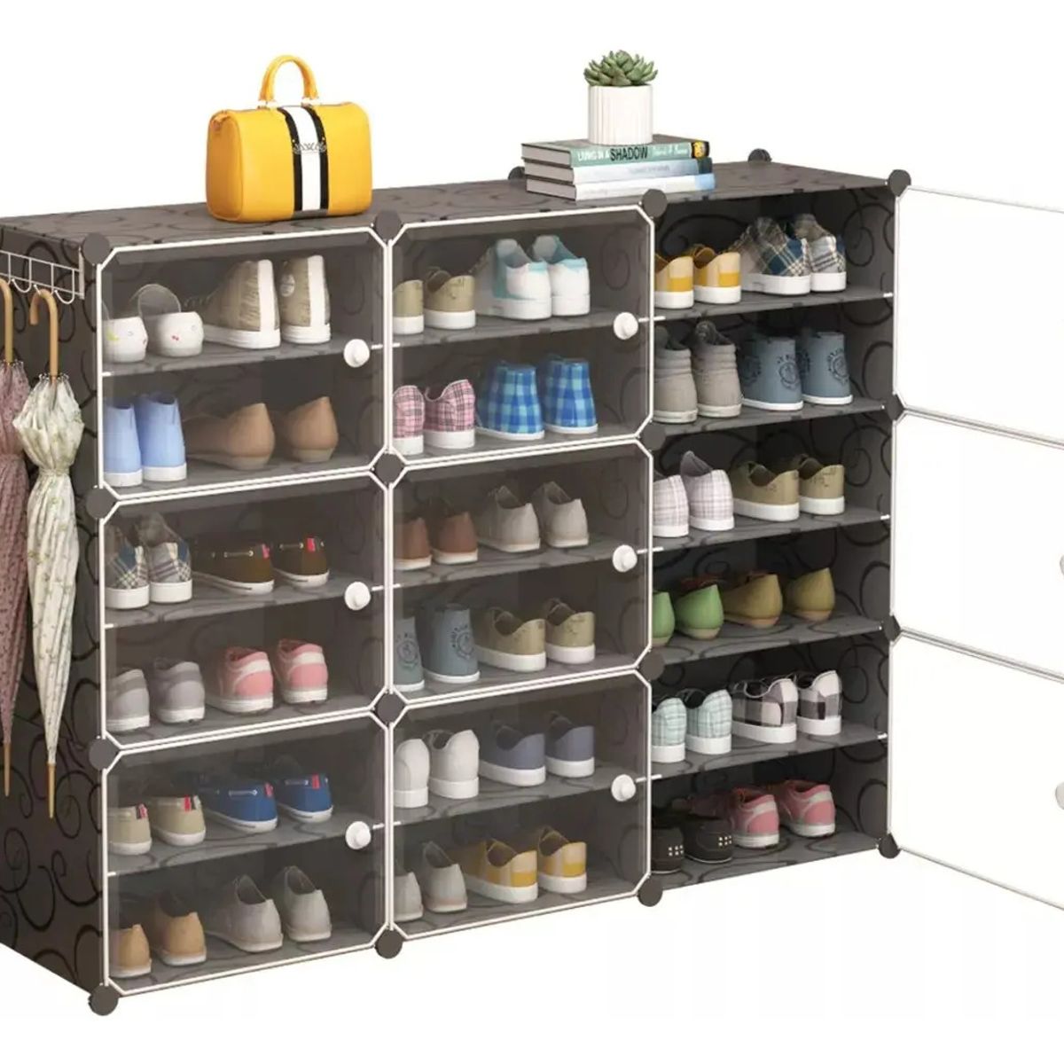 ANYHOGAR - Zapatera Organizador Zapato Ropa Modernas Mueble Closet Caja
