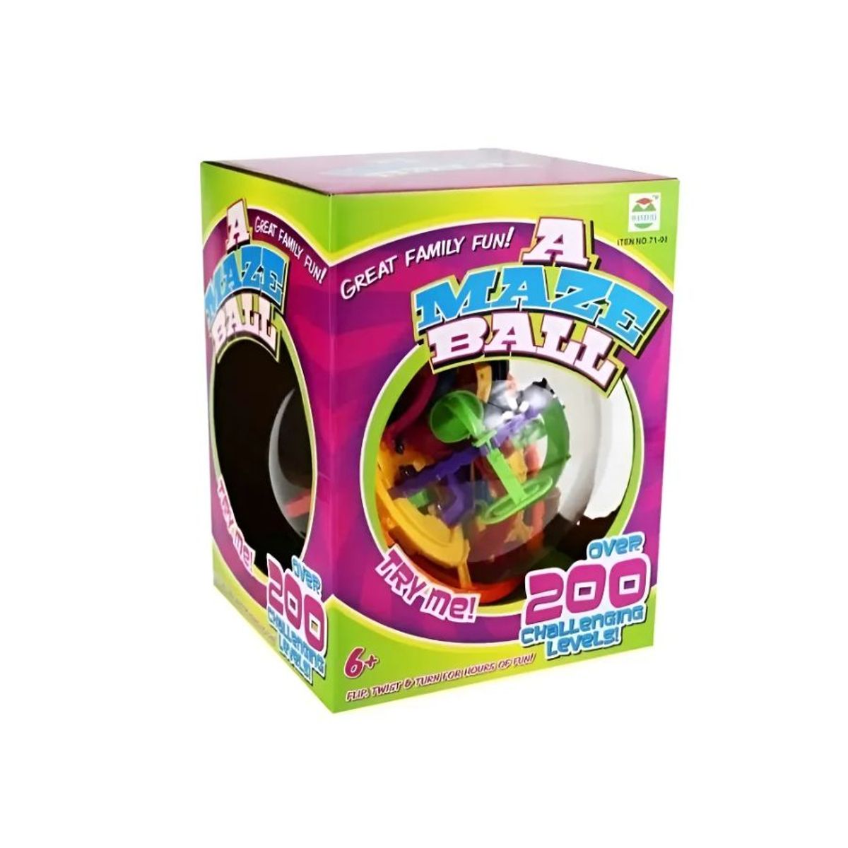 GENERICO - Bola De Laberinto 3D Magical Maze Intellect Ball