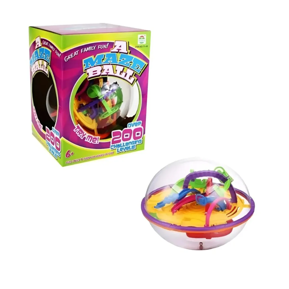 GENERICO - Bola De Laberinto 3D Magical Maze Intellect Ball