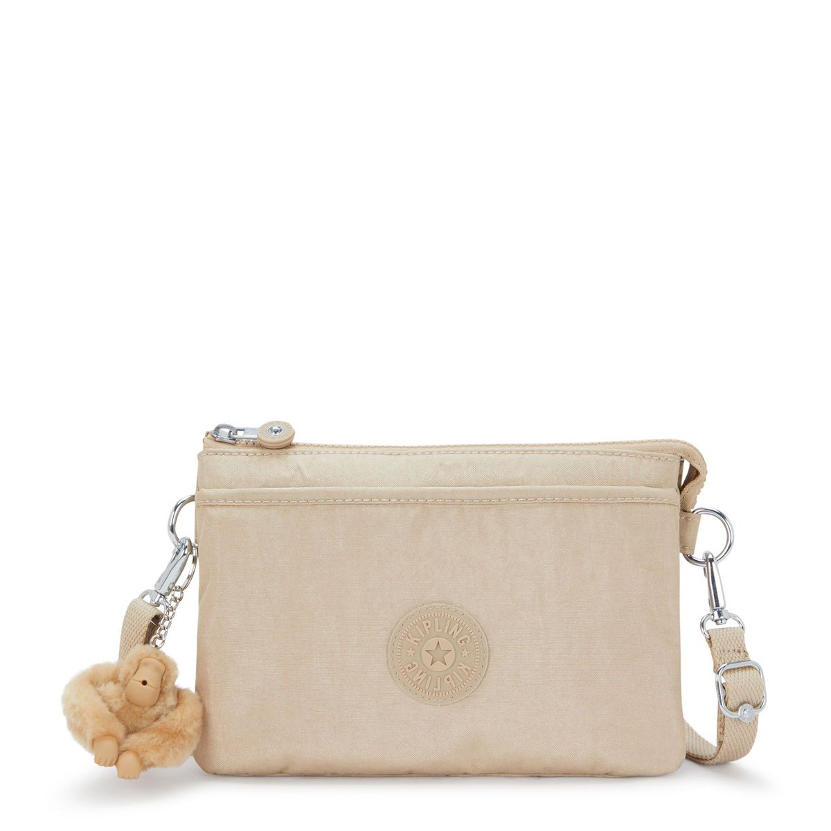 KIPLING - Cartera Mujer Kipling Riri Beige Claro