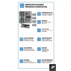 GENERICO - Kit Herramientas Destornilladores Precision 26en1 Magnetico