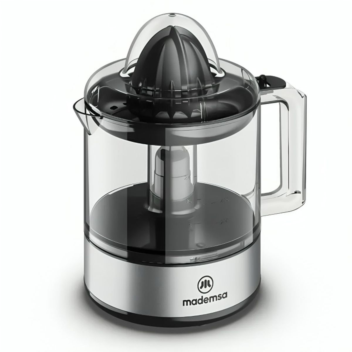 MADEMSA - Exprimidor Mademsa 0,8L con Rotación Alternada MJP10 Gris