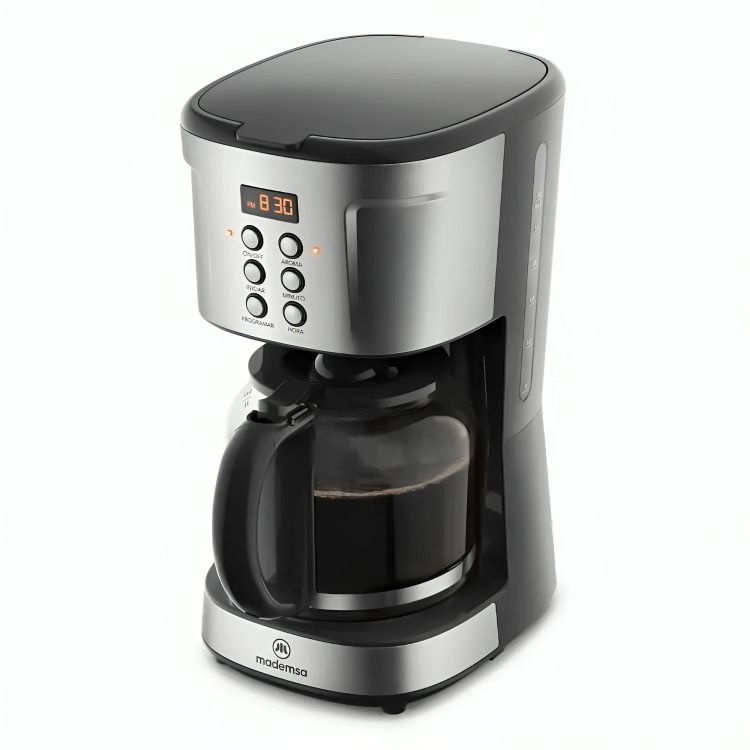 Cafetera Eléctrica 1,5L Programable 900W MCM30 Acero Inoxidable