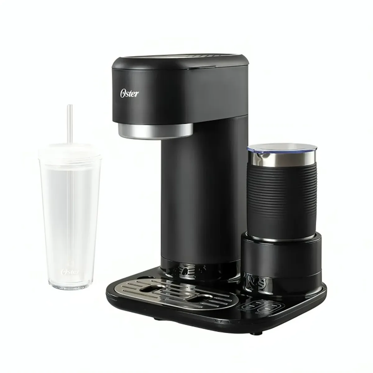 MADEMSA - Cafetera 4 en 1 Latte Oster Con Espumador Bebida Frías y Calientes