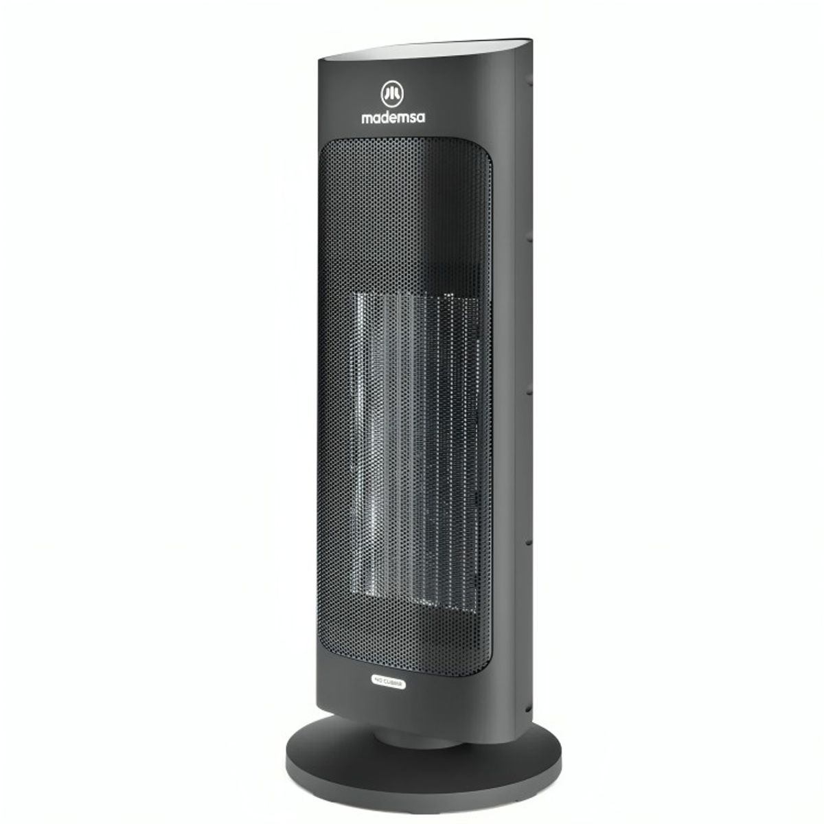 MADEMSA - Estufa Eléctrica Mademsa 2000W Digital Oscilación Control Remoto EH100 Negra