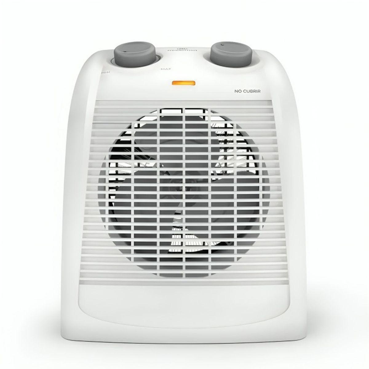 MADEMSA - Termoventilador Mademsa 2000W 2 Velocidades y Termostato TV1000 Blanco